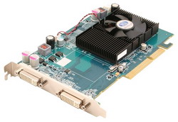  Sapphire Radeon HD 3650 600Mhz AGP 512Mb 600Mhz 64 bit 2xDVI HDCP