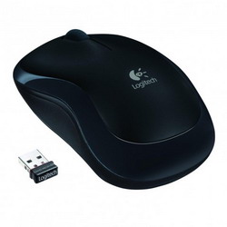  Logitech Wireless Mouse M175 Black USB