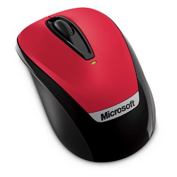  Microsoft Wireless Mobile Mouse 3000v2 Hibiscus Red USB