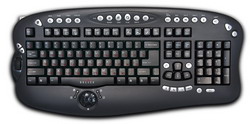  Oklick 770 L Win7 Multimedia Keyboard Black USB