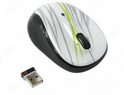  Logitech Wireless Mouse M325 White-Silver USB