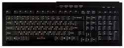  Oklick 450 M Multimedia Keyboard Black USB