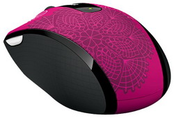  Microsoft Wireless Mobile Mouse 4000 Studio Series Pirouette Pink USB