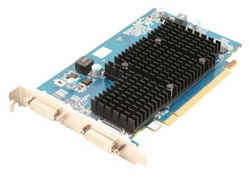  Sapphire Radeon HD 5450 650Mhz PCI-E 2.1 1024Mb 1600Mhz 64 bit 2xDVI HDCP