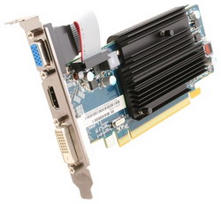  Sapphire Radeon HD 5450 650Mhz PCI-E 2.1 2048Mb 1334Mhz 64 bit DVI HDMI HDCP