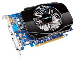  Gigabyte GeForce GT 440 810Mhz PCI-E 2.0 1024Mb 1600Mhz 128 bit DVI HDMI