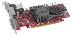  Asus Radeon HD 5450 650Mhz PCI-E 2.1 512Mb 1333Mhz 64 bit DVI HDMI HDCP