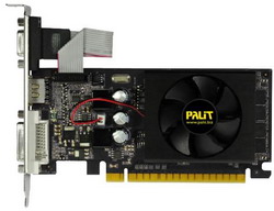  Palit GeForce GT 610 810Mhz PCI-E 2.0 2048Mb 1070Mhz 64 bit DVI HDMI