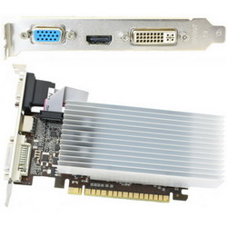  Gainward GeForce GT 610 810Mhz PCI-E 2.0 1024Mb 1070Mhz 64 bit DVI HDMI HDCP Silent