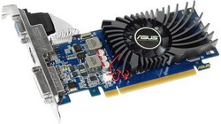  Asus GeForce GT 610 810Mhz PCI-E 2.0 1024Mb 1200Mhz 64 bit DVI HDMI HDCP