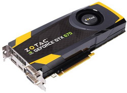  Zotac GeForce GTX 670 928Mhz PCI-E 3.0 4096Mb 6008Mhz 256 bit 2xDVI HDMI HDCP