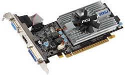  MSI GeForce GT 620 700Mhz PCI-E 2.0 1024Mb 1333Mhz 64 bit DVI HDMI HDCP