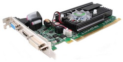  Point of View GeForce GT 610 810Mhz PCI-E 2.0 1024Mb 1066Mhz 64 bit DVI HDMI HDCP