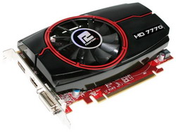  PowerColor Radeon HD 7770 1000Mhz PCI-E 3.0 1024Mb 4500Mhz 128 bit DVI HDMI HDCP V2