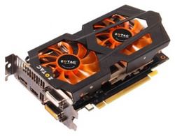  Zotac GeForce GTX 660 Ti 928Mhz PCI-E 3.0 2048Mb 6008Mhz 192 bit 2xDVI HDMI HDCP