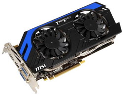  MSI GeForce GTX 670 1019Mhz PCI-E 3.0 2048Mb 6008Mhz 256 bit 2xDVI HDMI HDCP