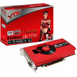  VTX3D Radeon HD 7770 1150Mhz PCI-E 3.0 1024Mb 5000Mhz 128 bit DVI HDMI HDCP