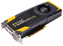  Zotac GeForce GTX 670 954Mhz PCI-E 3.0 2048Mb 6008Mhz 256 bit 2xDVI HDMI HDCP