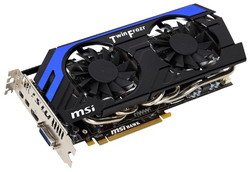  MSI Radeon HD 7870 1100Mhz PCI-E 3.0 2048Mb 4800Mhz 256 bit DVI HDMI HDCP