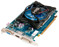  HIS Radeon HD 7750 800Mhz PCI-E 3.0 1024Mb 1600Mhz 128 bit DVI HDMI HDCP