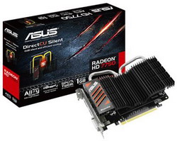  Asus Radeon HD 7750 800Mhz PCI-E 3.0 1024Mb 4500Mhz 128 bit DVI HDMI HDCP