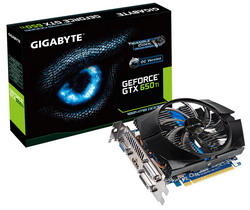  Gigabyte GeForce GTX 650 Ti 1032Mhz PCI-E 3.0 1024Mb 5400Mhz 128 bit 2xDVI HDMI HDCP