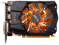  Zotac GeForce GTX 650 Ti 941Mhz PCI-E 3.0 2048Mb 5400Mhz 128 bit 2xDVI 2xHDMI HDCP