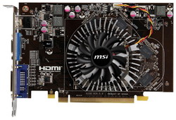  MSI Radeon HD 6570 650Mhz PCI-E 2.1 2048Mb 1334Mhz 128 bit DVI HDMI HDCP