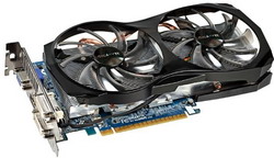  Gigabyte GeForce GTX 650 1110Mhz PCI-E 3.0 1024Mb 5000Mhz 128 bit 2xDVI HDMI HDCP WindForce