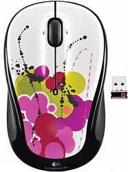  Logitech Wireless Mouse M325 White Ink Trail White USB