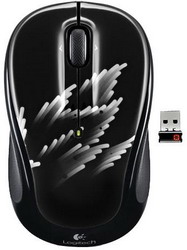  Logitech Wireless Mouse M325 Coral Fan Black USB