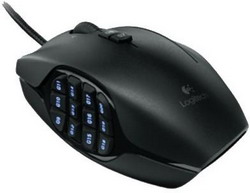  Logitech G600 MMO Gaming Mouse Black USB