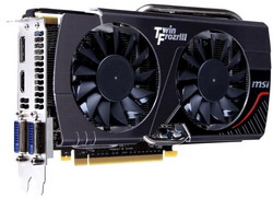  MSI GeForce GTX 650 Ti Boost 1033Mhz PCI-E 3.0 2048Mb 6008Mhz 192 bit 2xDVI HDMI HDCP Twin Frozr