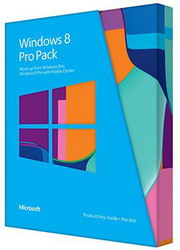 Microsoft Win Pro Pack 8 32-bit/64-bit Russian PUP Medialess Win to Pro MC