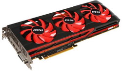  MSI Radeon HD 7990 950Mhz PCI-E 3.0 6144Mb 6000Mhz 768 bit DVI HDCP