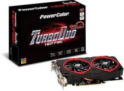  PowerColor Radeon HD 7790 1075Mhz PCI-E 3.0 1024Mb 6000Mhz 128 bit 2xDVI HDMI HDCP