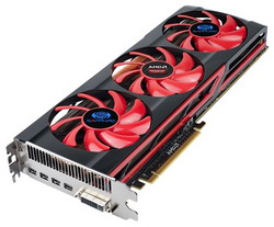  Sapphire Radeon HD 7990 950Mhz PCI-E 3.0 6144Mb 6000Mhz 768 bit DVI HDCP