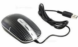  A4 Tech D-557FX Holeless Mouse Black USB