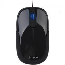  A4 Tech D-110 Holeless Black USB