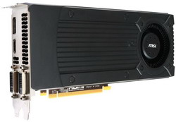  MSI GeForce GTX 760 1006Mhz PCI-E 3.0 2048Mb 6008Mhz 256 bit 2xDVI HDMI HDCP