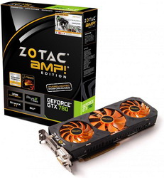  Zotac GeForce GTX 780 1006Mhz PCI-E 3.0 3072Mb 6208Mhz 384 bit 2xDVI HDMI HDCP