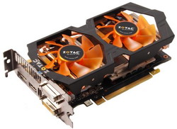  Zotac GeForce GTX 760 1059Mhz PCI-E 3.0 2048Mb 6008Mhz 256 bit 2xDVI HDMI HDCP