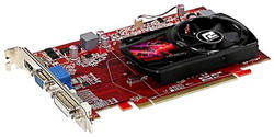  PowerColor Radeon HD 6570 650Mhz PCI-E 2.1 1024Mb 1000Mhz 128 bit DVI HDMI HDCP