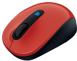  Microsoft Sculpt Mobile Mouse Red USB