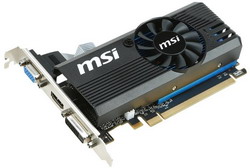  MSI Radeon R7 240 730Mhz PCI-E 3.0 4096Mb 1800Mhz 128 bit DVI HDMI HDCP