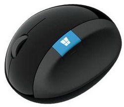  Microsoft Sculpt Ergonomic Mouse L6V-00005 Black USB