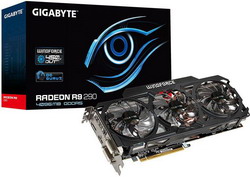  Gigabyte Radeon R9 290 947Mhz PCI-E 3.0 4096Mb 5000Mhz 512 bit 2xDVI HDMI HDCP WindForce