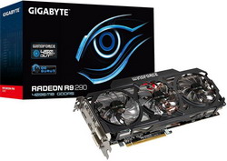  Gigabyte Radeon R9 290 1040Mhz PCI-E 3.0 4096Mb 5000Mhz 512 bit 2xDVI HDMI HDCP