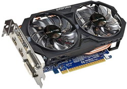  Gigabyte GeForce GTX 750 Ti 1033Mhz PCI-E 3.0 2048Mb 5400Mhz 128 bit 2xDVI 2xHDMI HDCP