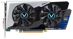  Sapphire Radeon R7 250X 1100Mhz PCI-E 3.0 1024Mb 5200Mhz 128 bit 2xDVI HDMI HDCP